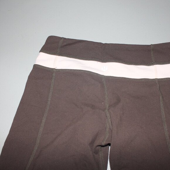 Brown Lululemon Athletic Pants Size 2 Tall - Picture 5 of 5